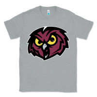 Heather Grey temple owls Classic Tee - linhVisuals
