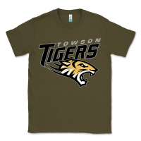 Army Green towson tigers Classic Tee - linhVisuals