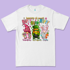 Happiness All Around Happy Valentines Patrick East Premium Tee Designed By Cowhidedigitalart