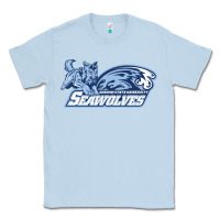 Dusty Blue sonoma state seawolves Classic Tee - linhVisuals