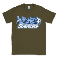 Army Green sonoma state seawolves Classic Tee - linhVisuals