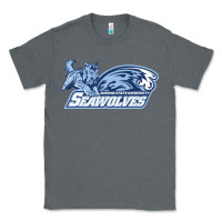 Charcoal Heather sonoma state seawolves Classic Tee - linhVisuals