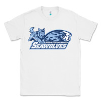 White sonoma state seawolves Classic Tee - linhVisuals
