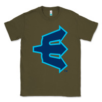 Army Green everett aquasox Classic Tee - linhVisuals