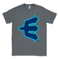 Charcoal Heather everett aquasox Classic Tee - linhVisuals
