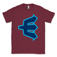 Burgundy everett aquasox Classic Tee - linhVisuals
