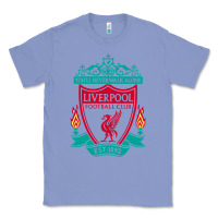 Colony Blue new you'll never walk alone liverpool Classic Tee - linhVisuals