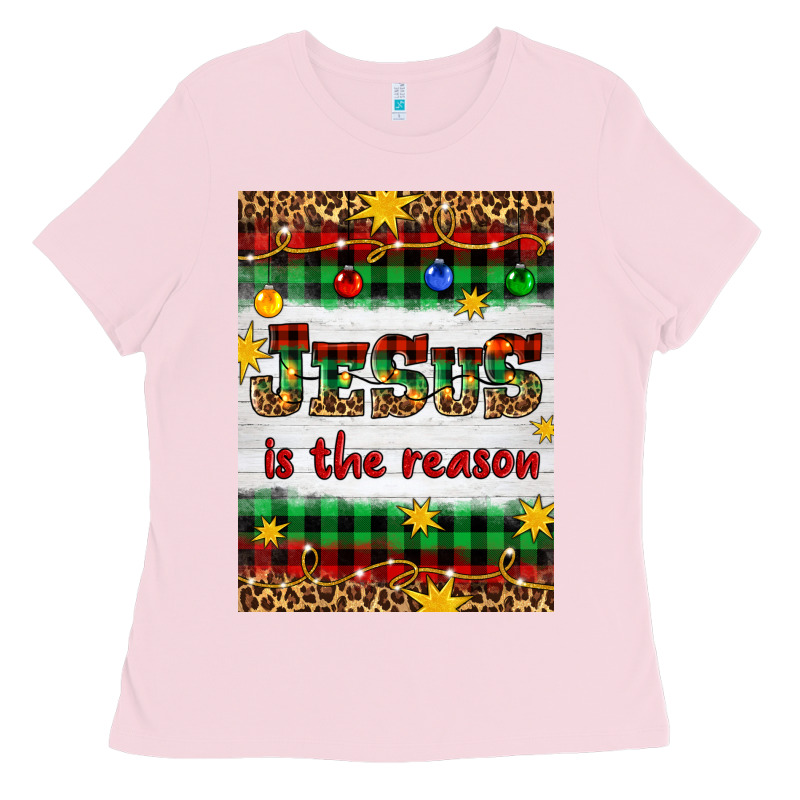 Christmas Jesus Is The Reason Ladies Tee by Artiststas | Teevron