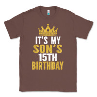 Chestnut it's my son's 15th birthday 15 years old boy t shirt Classic Tee - linhVisuals