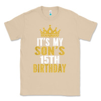 Mushroom it's my son's 15th birthday 15 years old boy t shirt Classic Tee - linhVisuals