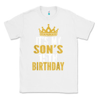 White it's my son's 15th birthday 15 years old boy t shirt Classic Tee - linhVisuals