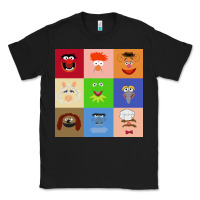 Black Muppets and Friends Classic Tee - linhVisuals