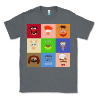 Charcoal Heather Muppets and Friends Classic Tee - linhVisuals
