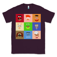 Plum Muppets and Friends Classic Tee - linhVisuals