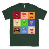 Sports Green Muppets and Friends Classic Tee - linhVisuals