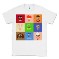 White Muppets and Friends Classic Tee - linhVisuals