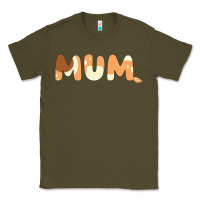 Army Green Bluey Mum Classic Tee - linhVisuals