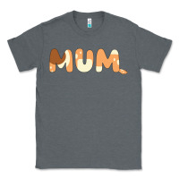 Charcoal Heather Bluey Mum Classic Tee - linhVisuals