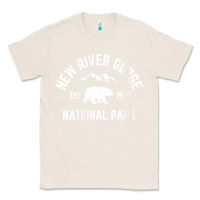 Natural womens new river gorge national park bear west virginia nature v neck Classic Tee - linhVisuals