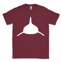 Burgundy newandy casagrande Classic Tee - linhVisuals