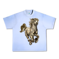 Grape Ice percheron horse Urban Heavy Tee - LillyAllenDesigns