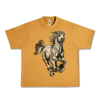 Peanut Butter percheron horse Urban Heavy Tee - LillyAllenDesigns