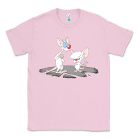 Bubblegum Pink newanimaniacs pinky and the brain Classic Tee - linhVisuals