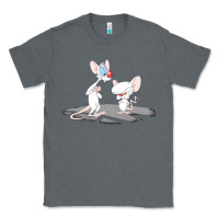 Charcoal Heather newanimaniacs pinky and the brain Classic Tee - linhVisuals