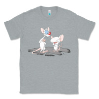 Heather Grey newanimaniacs pinky and the brain Classic Tee - linhVisuals