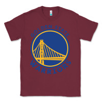 Burgundy golden state basketball Classic Tee - linhVisuals