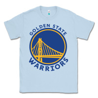 Dusty Blue golden state basketball Classic Tee - linhVisuals