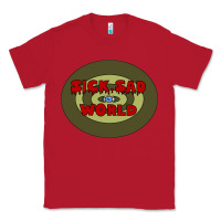 Red Daria Sick.Sad World Classic Tee - linhVisuals