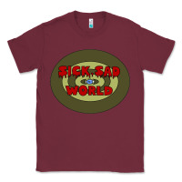 Burgundy Daria Sick.Sad World Classic Tee - linhVisuals