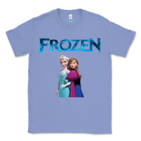 Colony Blue newanna and elsa frozen Classic Tee - linhVisuals