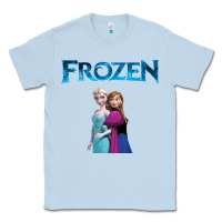 Dusty Blue newanna and elsa frozen Classic Tee - linhVisuals