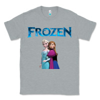 Heather Grey newanna and elsa frozen Classic Tee - linhVisuals