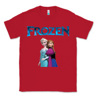 Red newanna and elsa frozen Classic Tee - linhVisuals