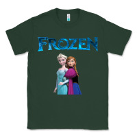 Sports Green newanna and elsa frozen Classic Tee - linhVisuals