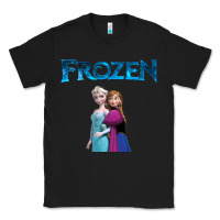 Black newanna and elsa frozen Classic Tee - linhVisuals