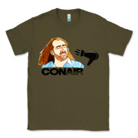Army Green nicolas cage conair Classic Tee - linhVisuals