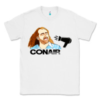 White nicolas cage conair Classic Tee - linhVisuals