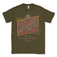 Army Green schlitz beer Classic Tee - linhVisuals