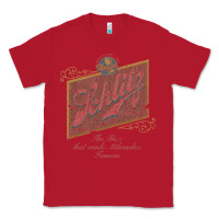Red schlitz beer Classic Tee - linhVisuals
