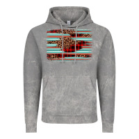 Cloud Rock leopard serape background Vintage Hoodie - BarkalooDesign