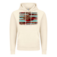 Vintage Artic leopard serape background Vintage Hoodie - BarkalooDesign