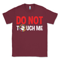 Burgundy do not touch me autism kid Classic Tee - linhVisuals