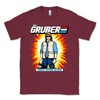 Burgundy macgruber action figure Classic Tee - linhVisuals
