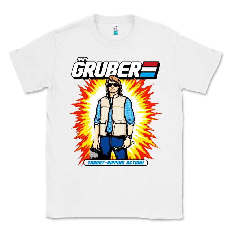 Macgruber Action Figure Classic Tee by linhVisuals | Teevron