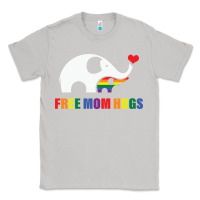 Moon Dust free mom hugs pride elephant rainbow Classic Tee - linhVisuals