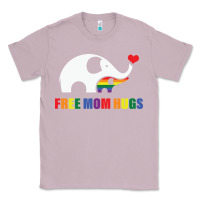 Lilac free mom hugs pride elephant rainbow Classic Tee - linhVisuals